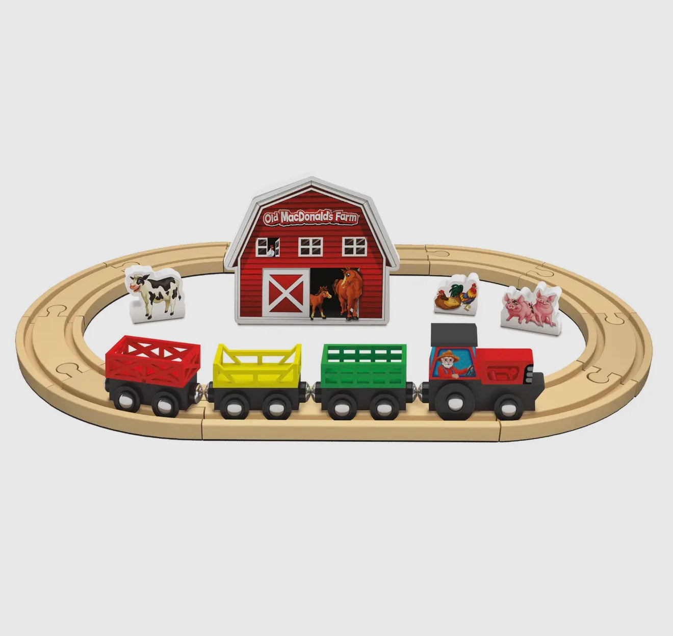 Tractor Train Play Set