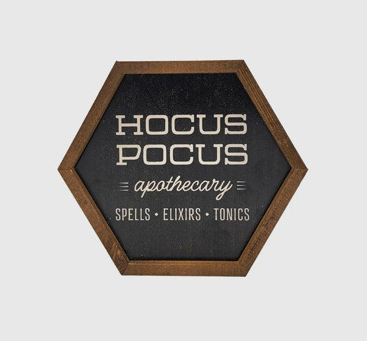 Hocus Pocus Apothecary Sign