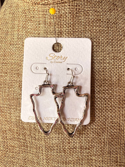Arrowhead Necklace & Earrings