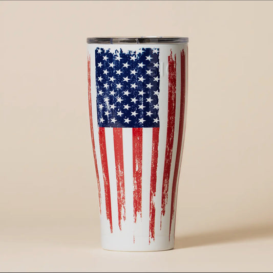 30 Oz. Flag Tumbler