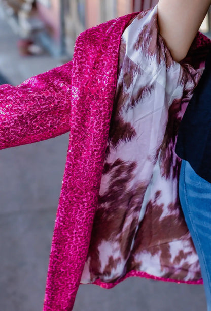 Sequin Blazer