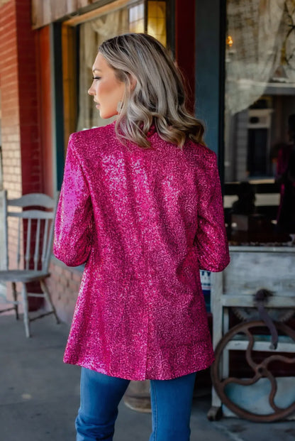 Sequin Blazer