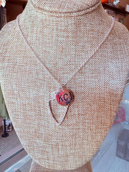 Silver KC Charm Pieces