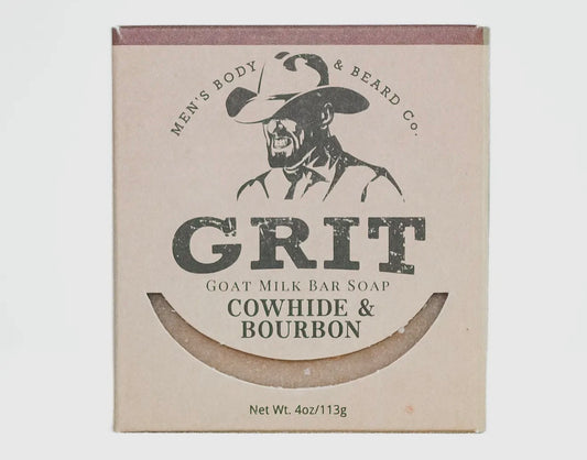 Cowhide & Bourbon Soap￼