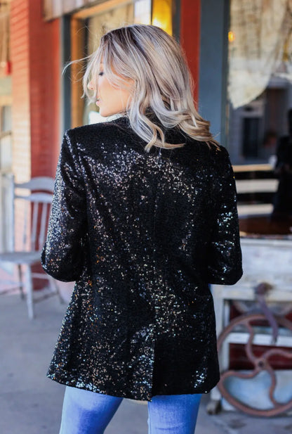 Sequin Blazer