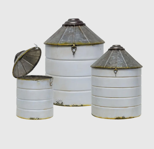 Grain Bin Canister Set