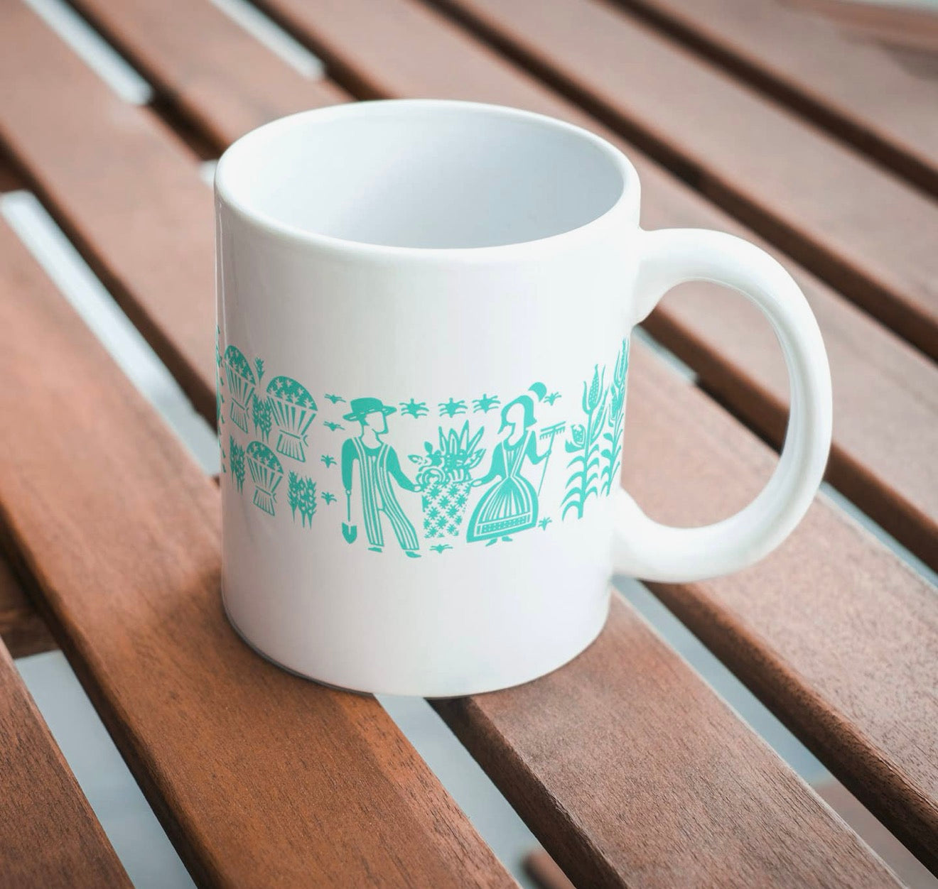 Vintage Pyrex Inspired 11oz Coffee Mugs