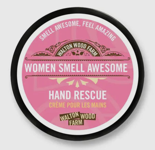 Women Smell Awesome Dry Skin Rescue