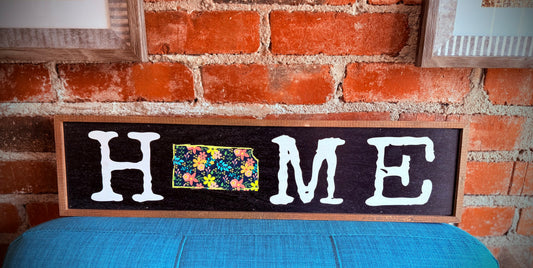 24X6 Kansas Home Sign