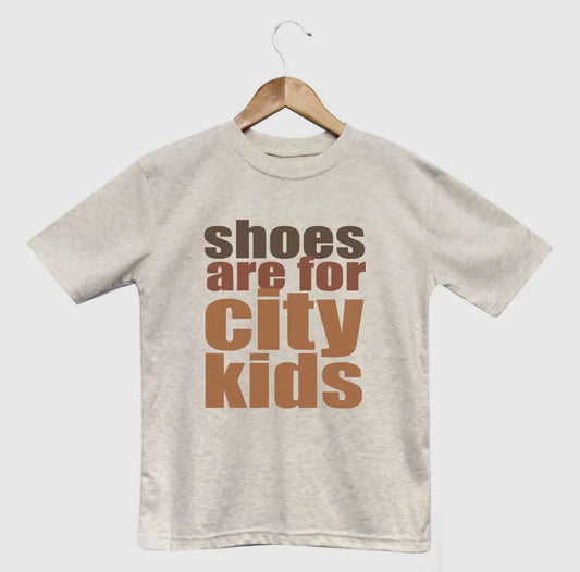 Shoes Are For City Kids Shirt