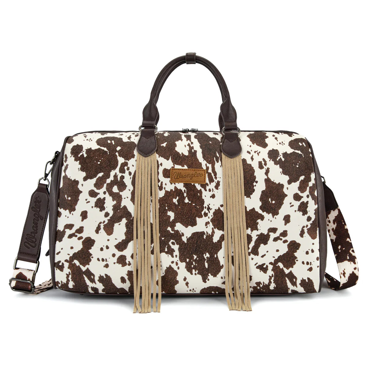 PRE ORDER Cow Print Duffle
