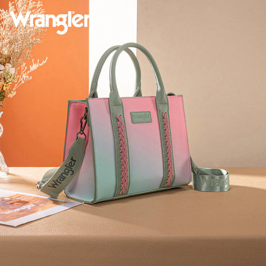 PRE ORDER - Pink/Turquoise Ombré Tote