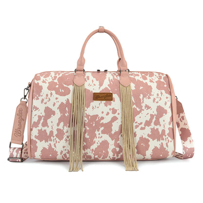 PRE ORDER Cow Print Duffle