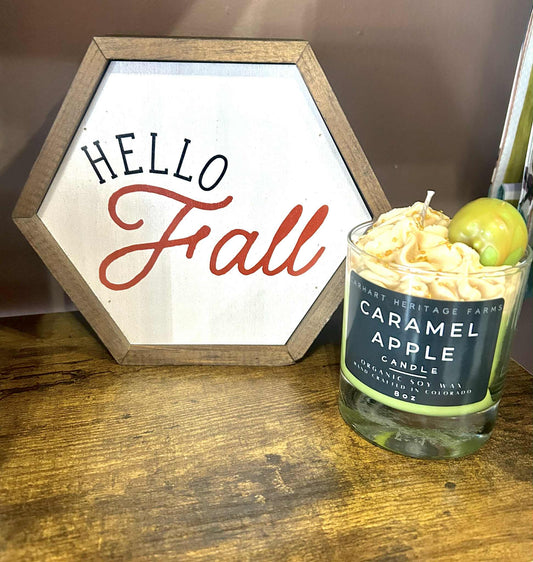Carmel Apple Candle