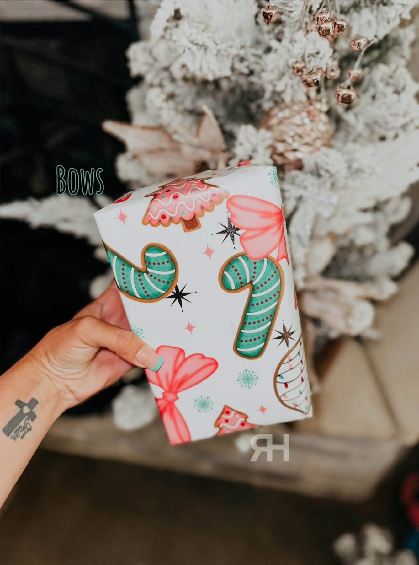 Western Christmas Wrapping Paper- Pre Order - Late September/Early October Arrival