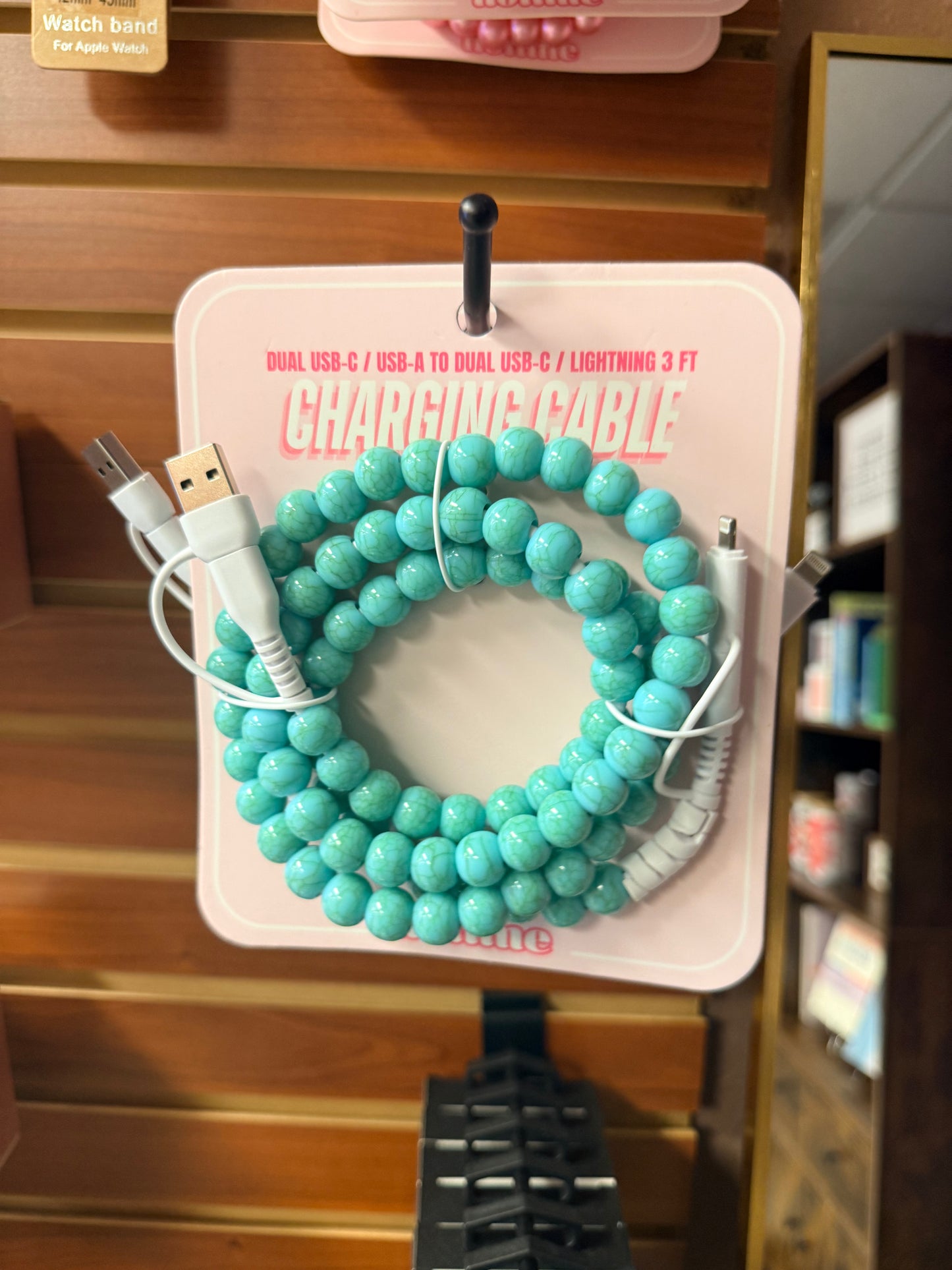 Beaded Phone Chargers