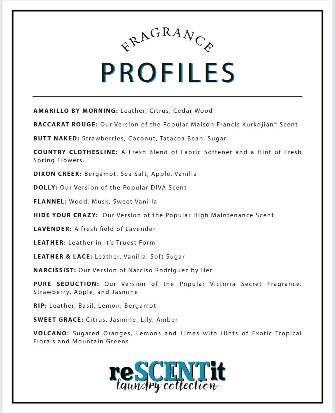 Re-Scent It Scented Oils