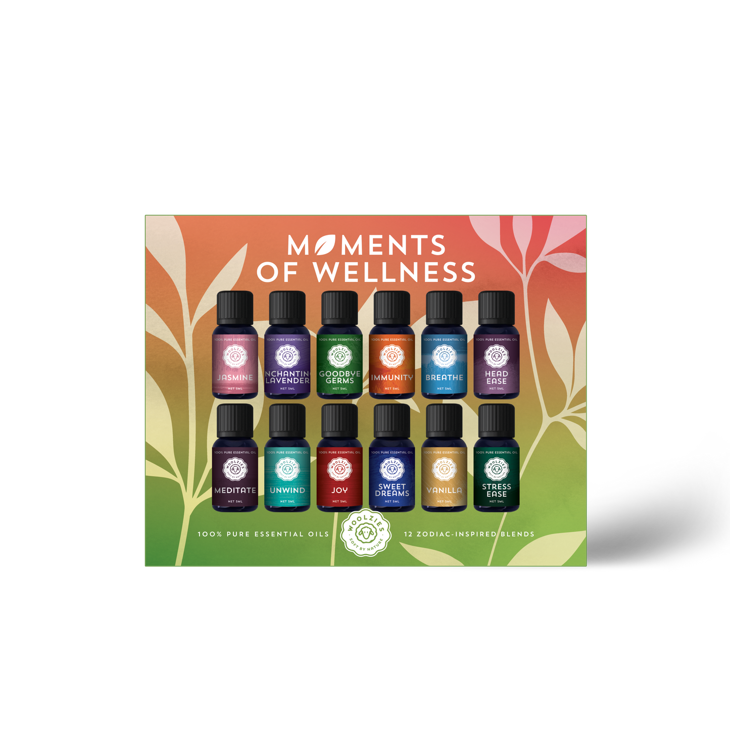 Moments of Wellness Essential Oil Set | 12 × 5ml