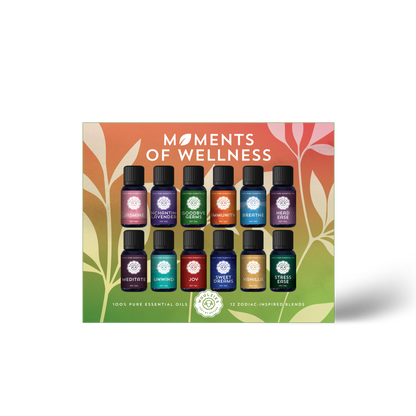 Moments of Wellness Essential Oil Set | 12 × 5ml