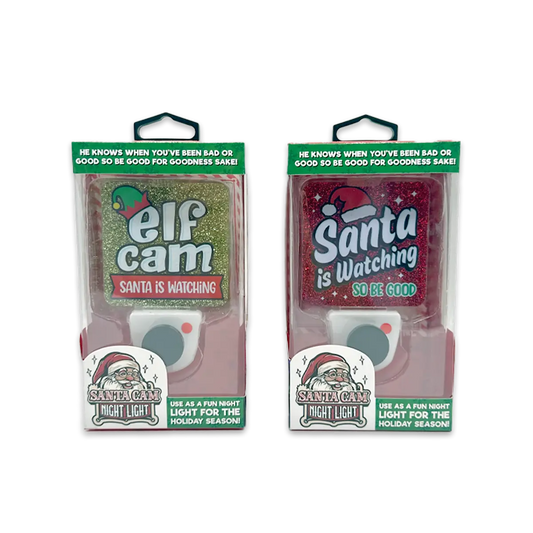 Christmas Cam Night Light Santa Elf Assortment