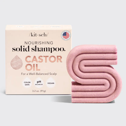 Kitsch Castor Oil Nourishing Shampoo Bar