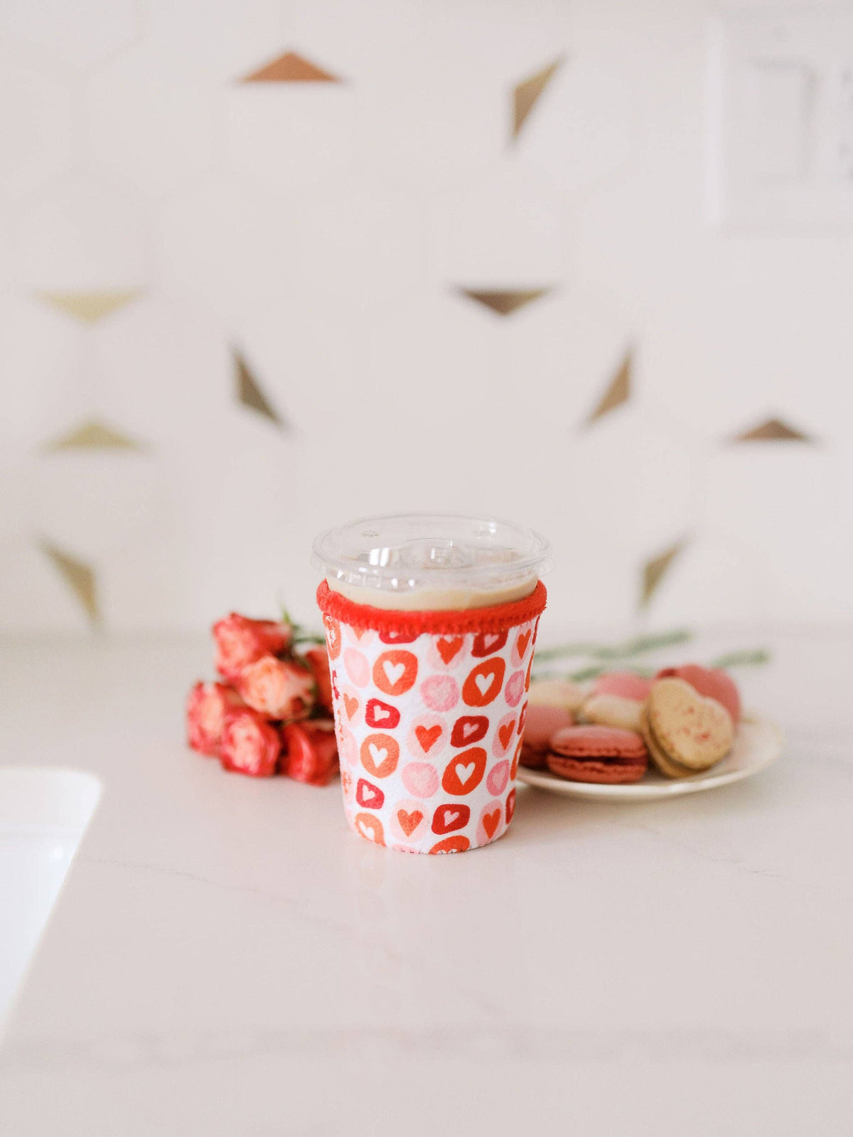 Love You Heart Drink Sleeve