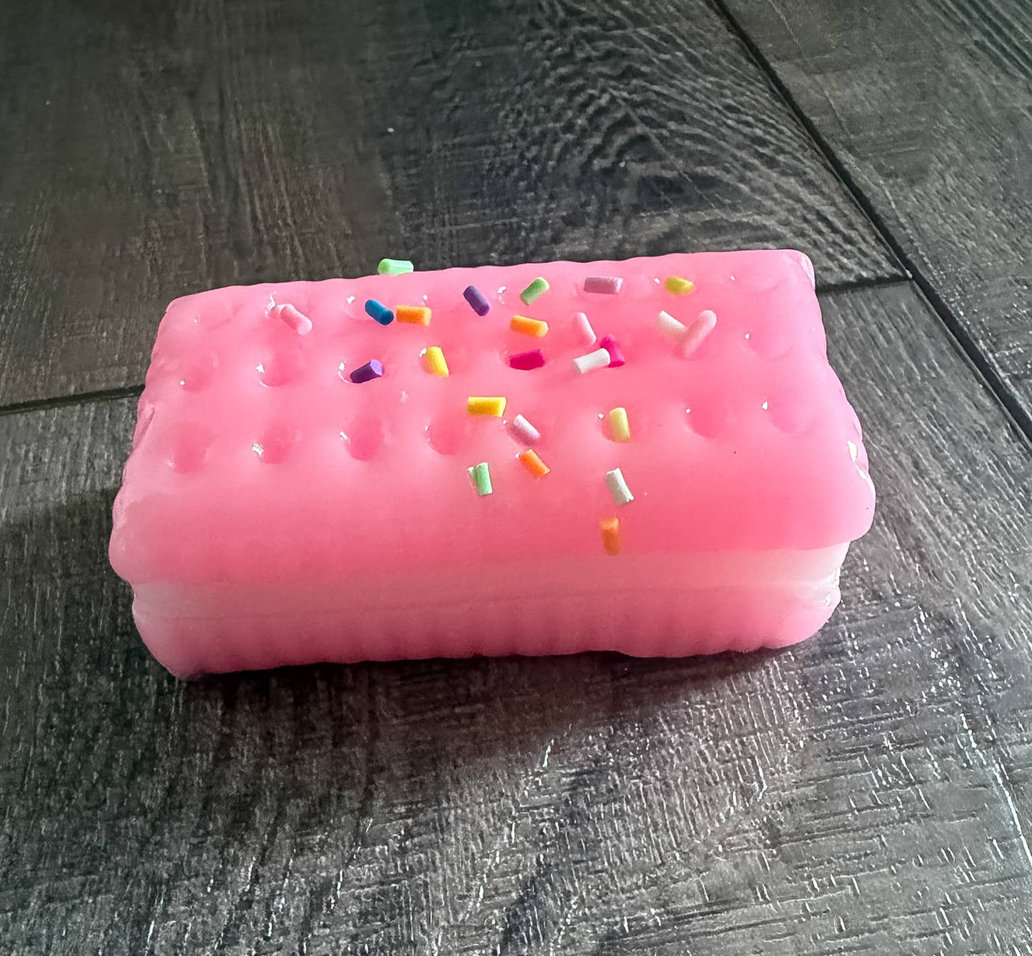 Squishy Squish Sandwich Cookie Cracker Stress Toy