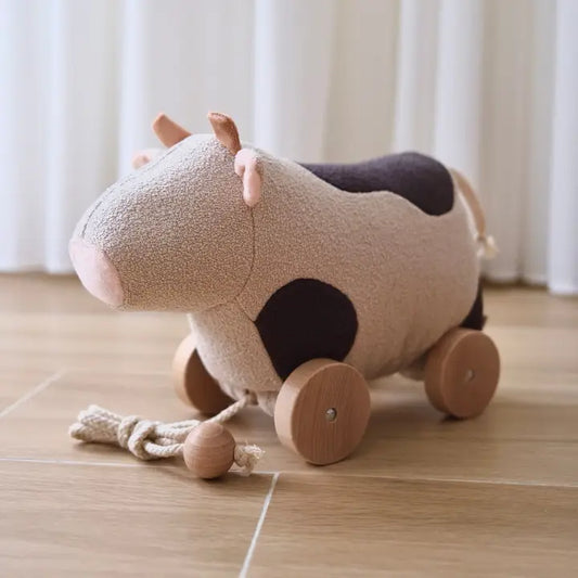 Pull-Along Cow Toy