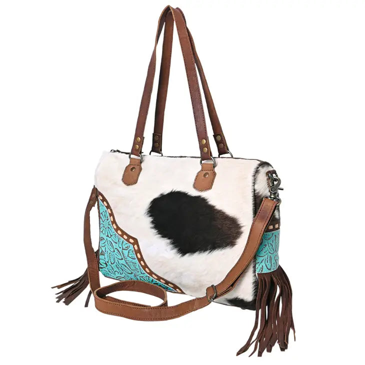 Leather Cowhide Shoulder Bag