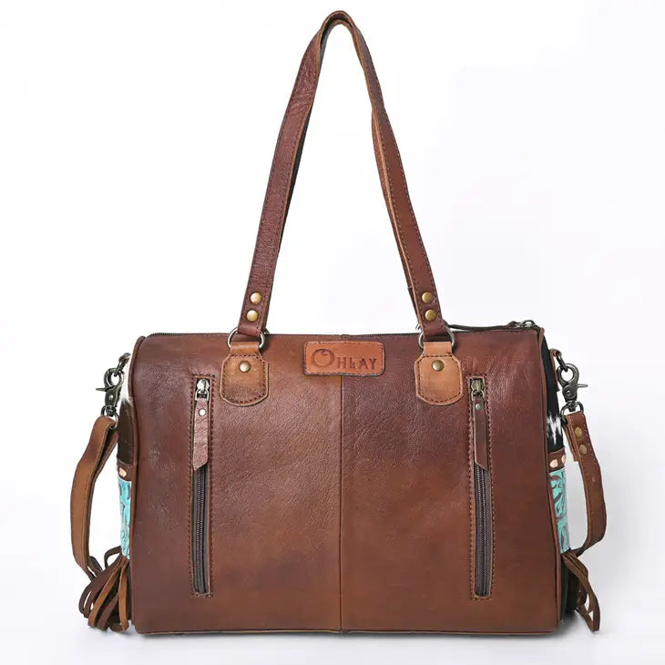 Leather Cowhide Shoulder Bag