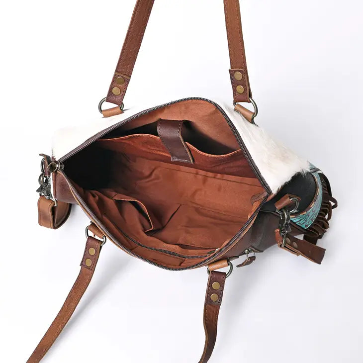 Leather Cowhide Shoulder Bag