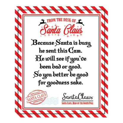 Christmas Cam Night Light Santa Elf Assortment