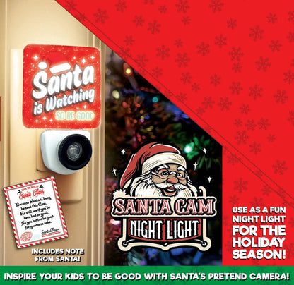 Christmas Cam Night Light Santa Elf Assortment