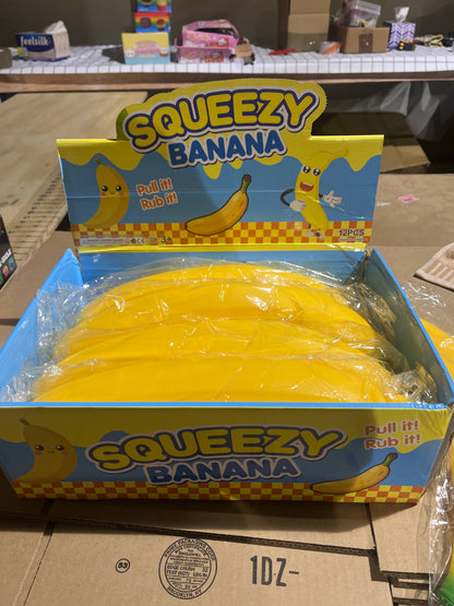 KING Sized 16” Limpy Banana 8pc | A132