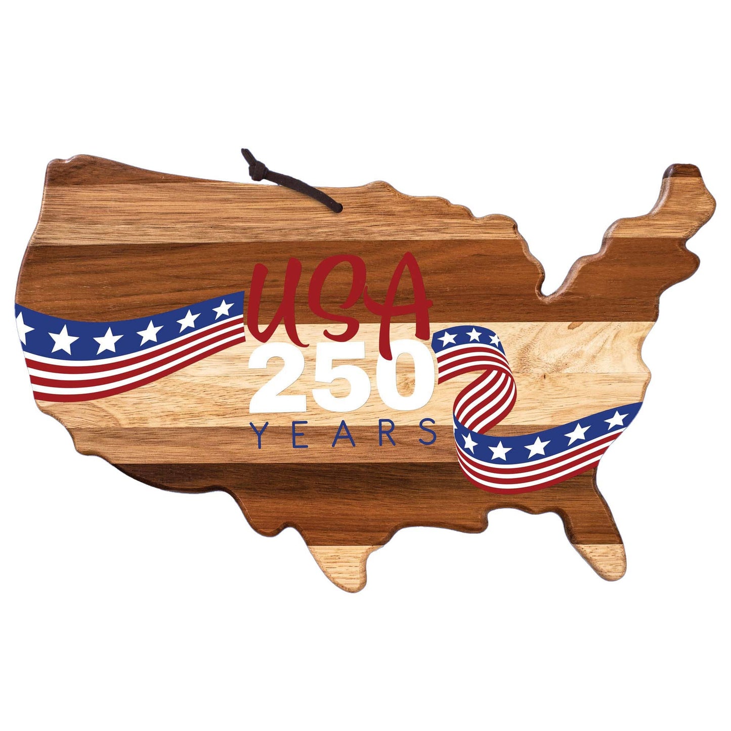 USA 250th Anniversary UV Printed USA Wood Charcuterie Board