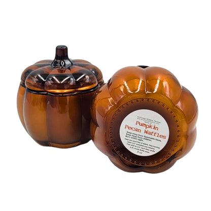 Pumpkin Pecan Waffles Farmhouse Candles - Pumpkin Vessel