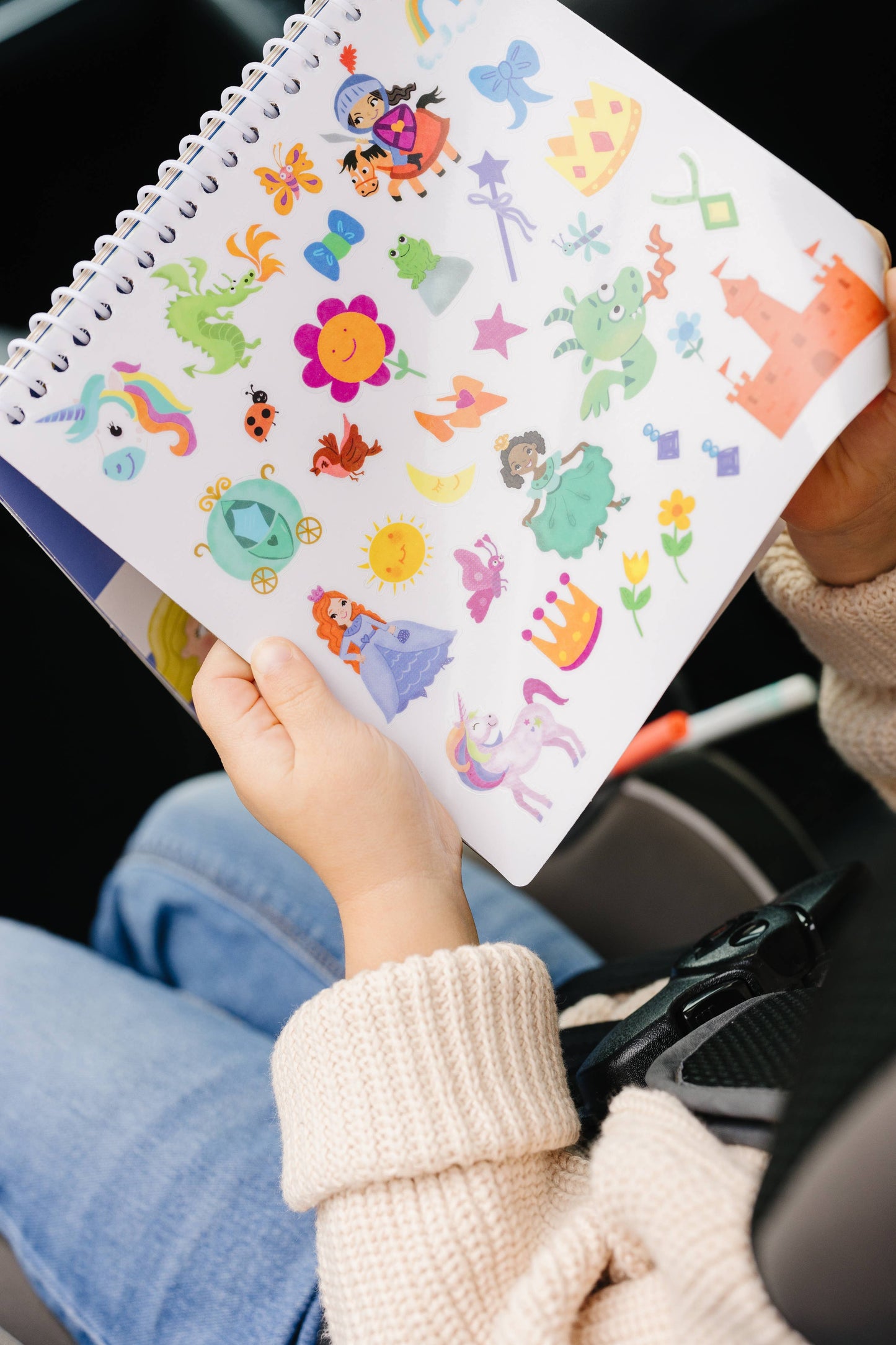 Totebook Dry Erase Kids Travel Activity Kit (with stickers!)