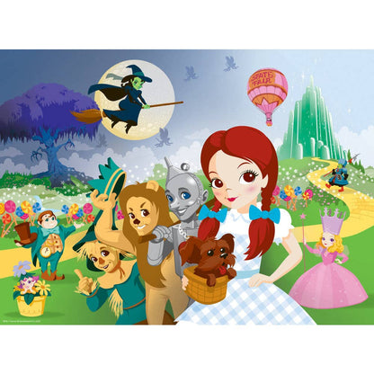 Wizard of Oz - Follow the Yellow Brick Road 48 Piece Shaped Puzzle