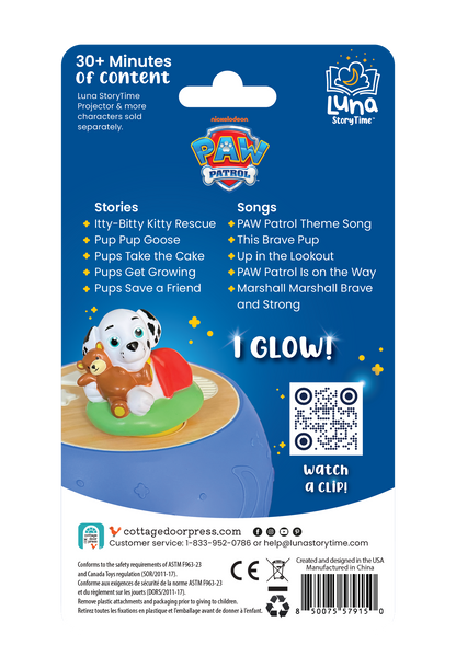 PAW Patrol Marshall Luna Figurine –Projector Sold Separately
