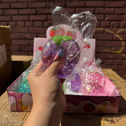 Sugar Squeeze Glitter Strawberry Toy | A180