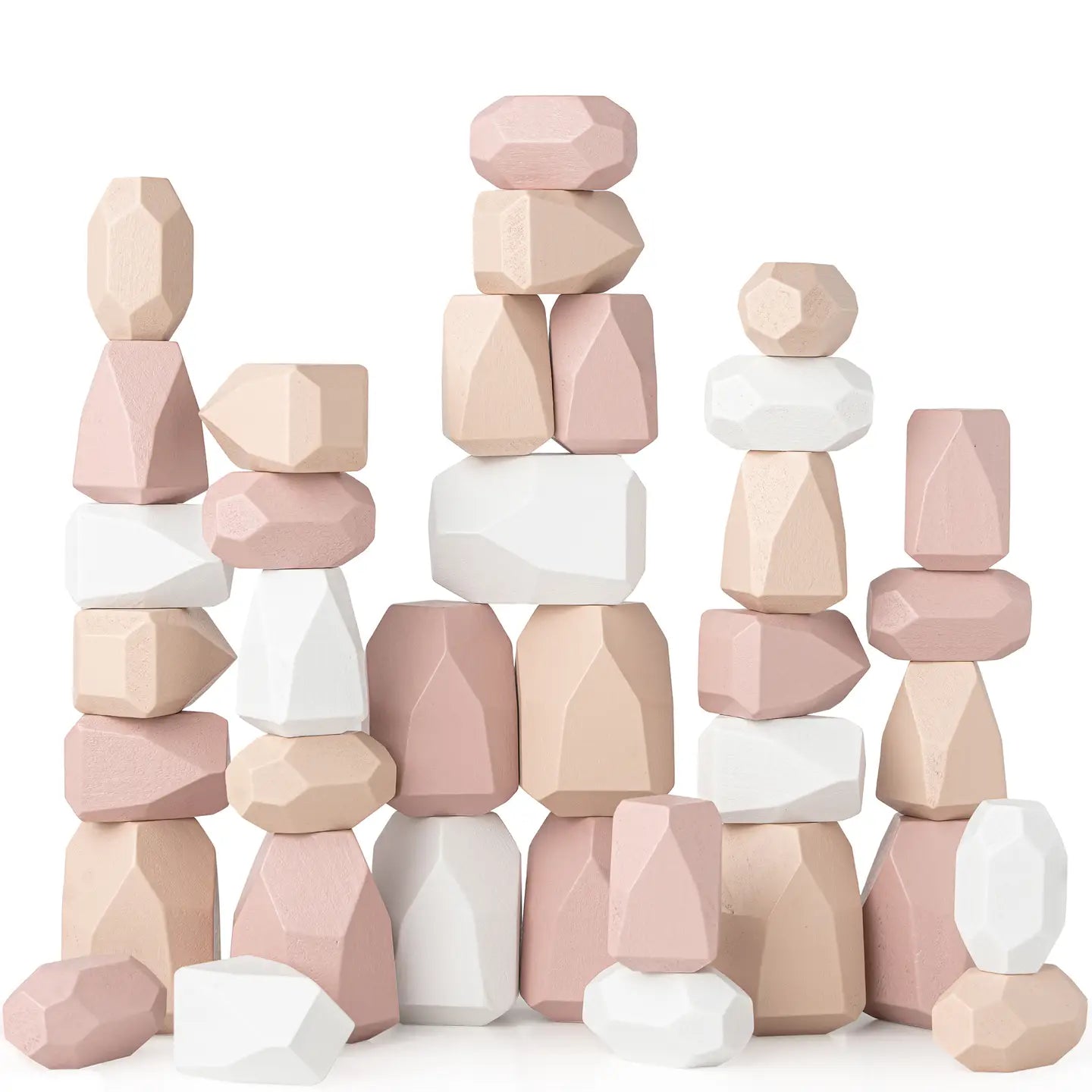 Wooden Stacking Stones