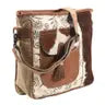 Cowhide Messenger Bag