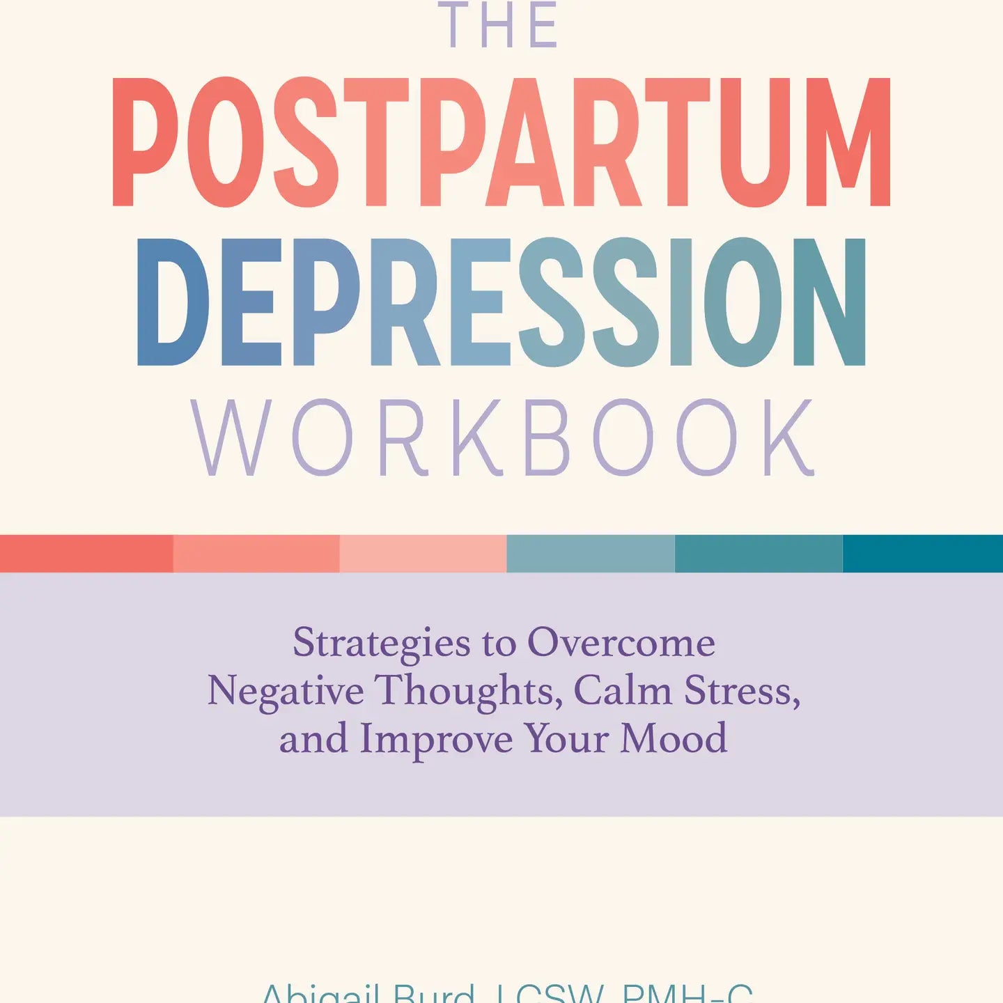 Postpartum Depression Workbook