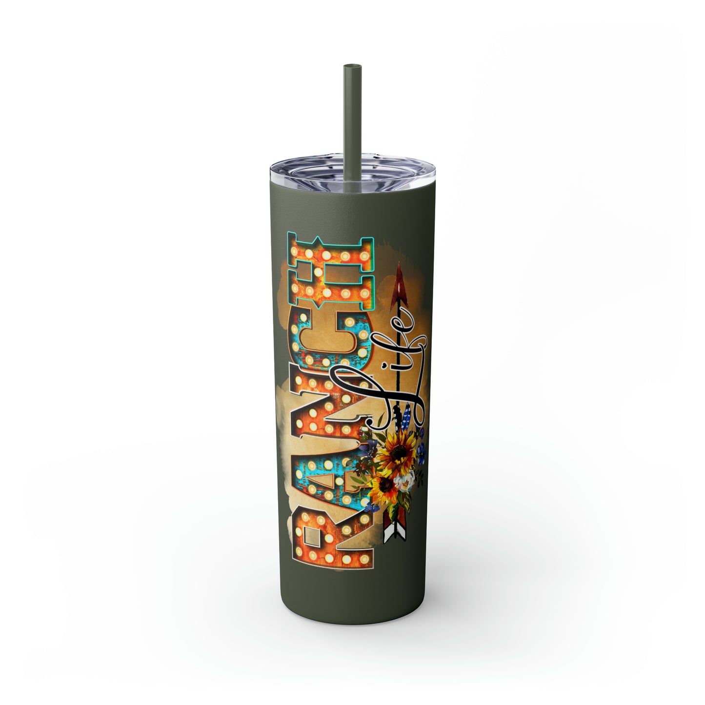 Ranch Life Skinny Tumbler