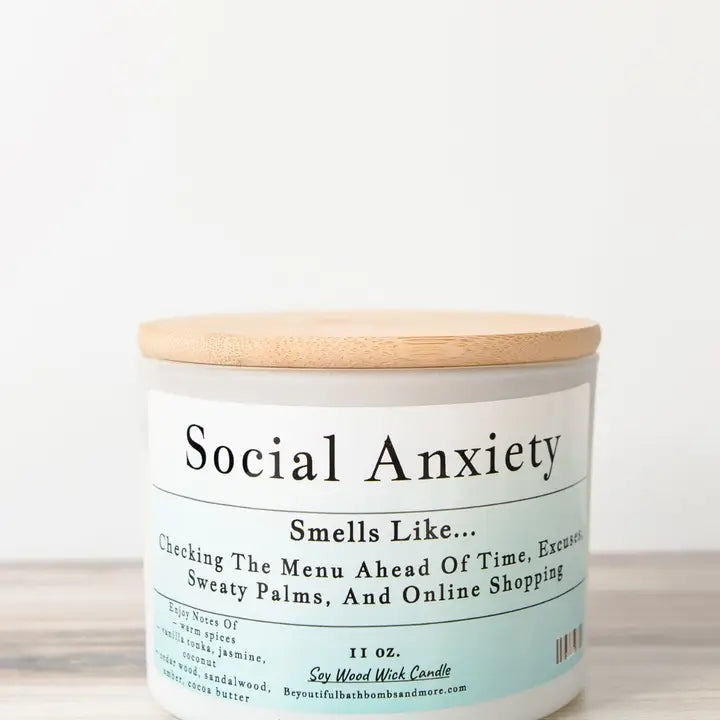 Social Anxiety Candle