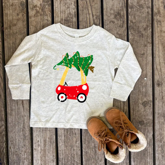 Christmas Tree On Toy Children's T-Shirt